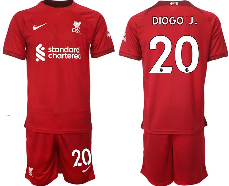 Men 2022-2023 Club Liverpool home red 20 Soccer Jersey